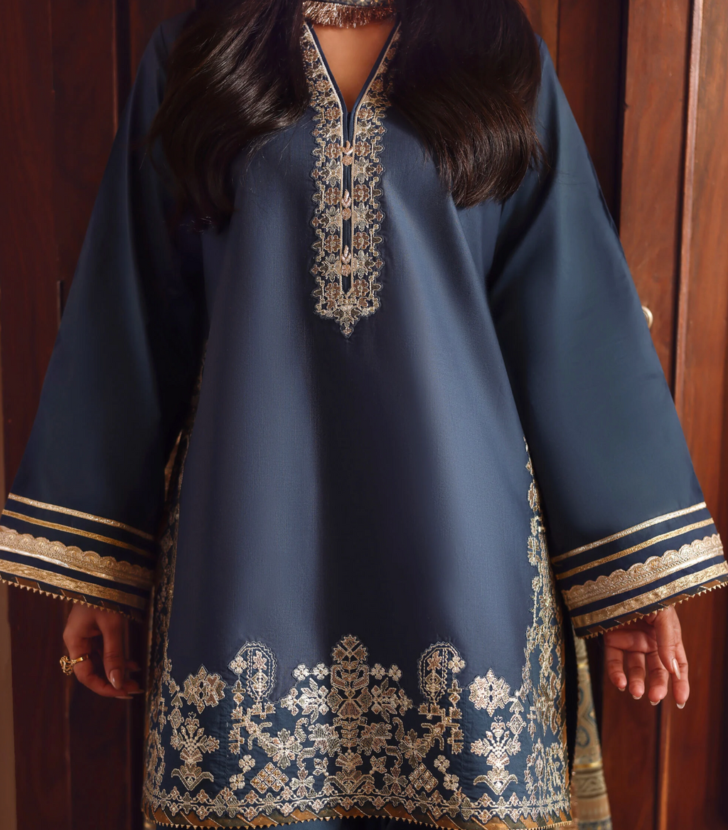 3 Piece - Embroidered Lawn Suit